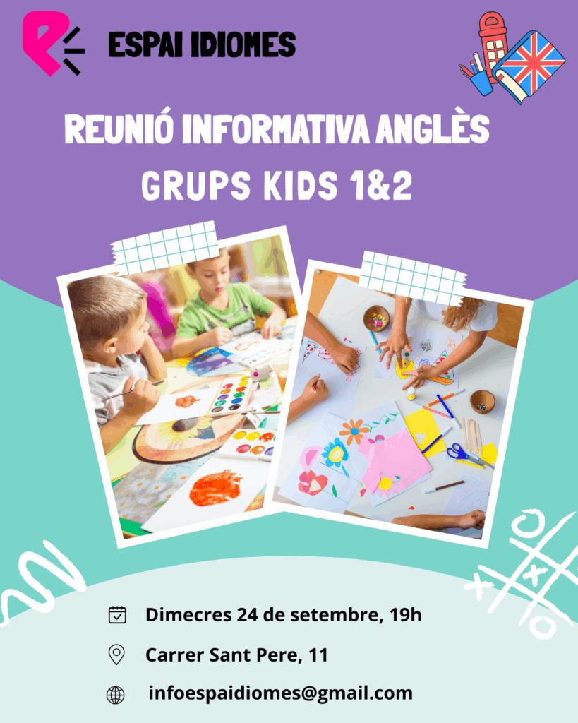 Reunió informativa KIDS 1 & 2