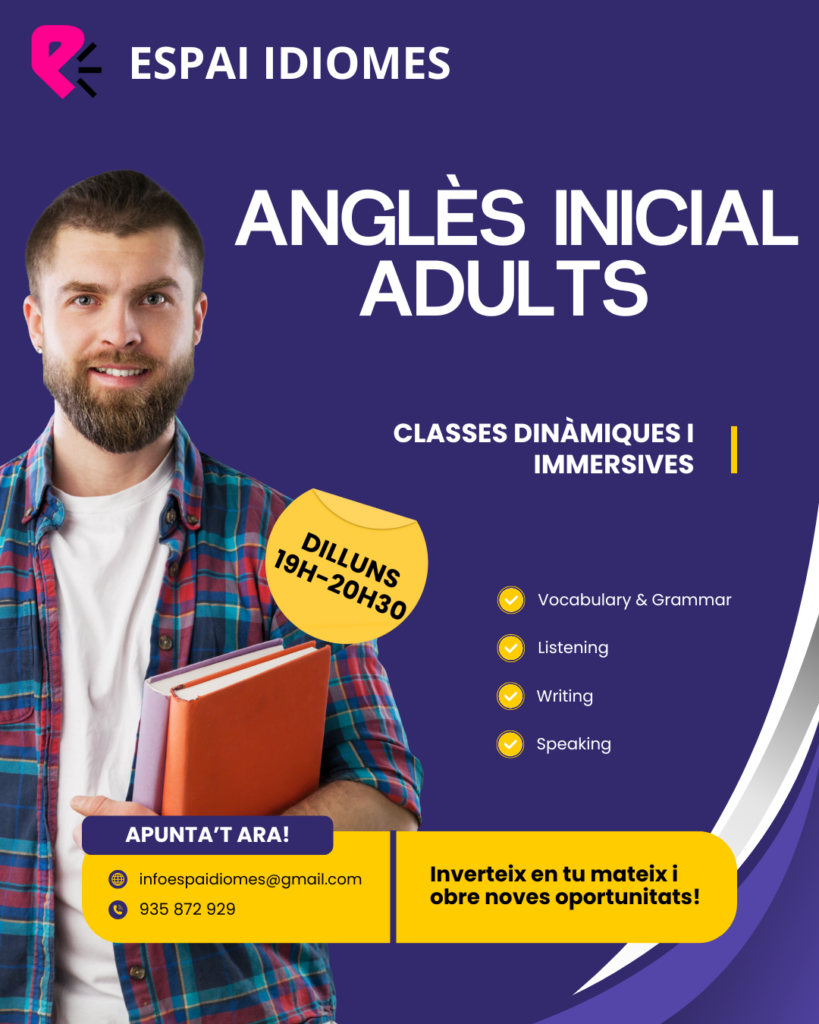 Anglès inicial adults