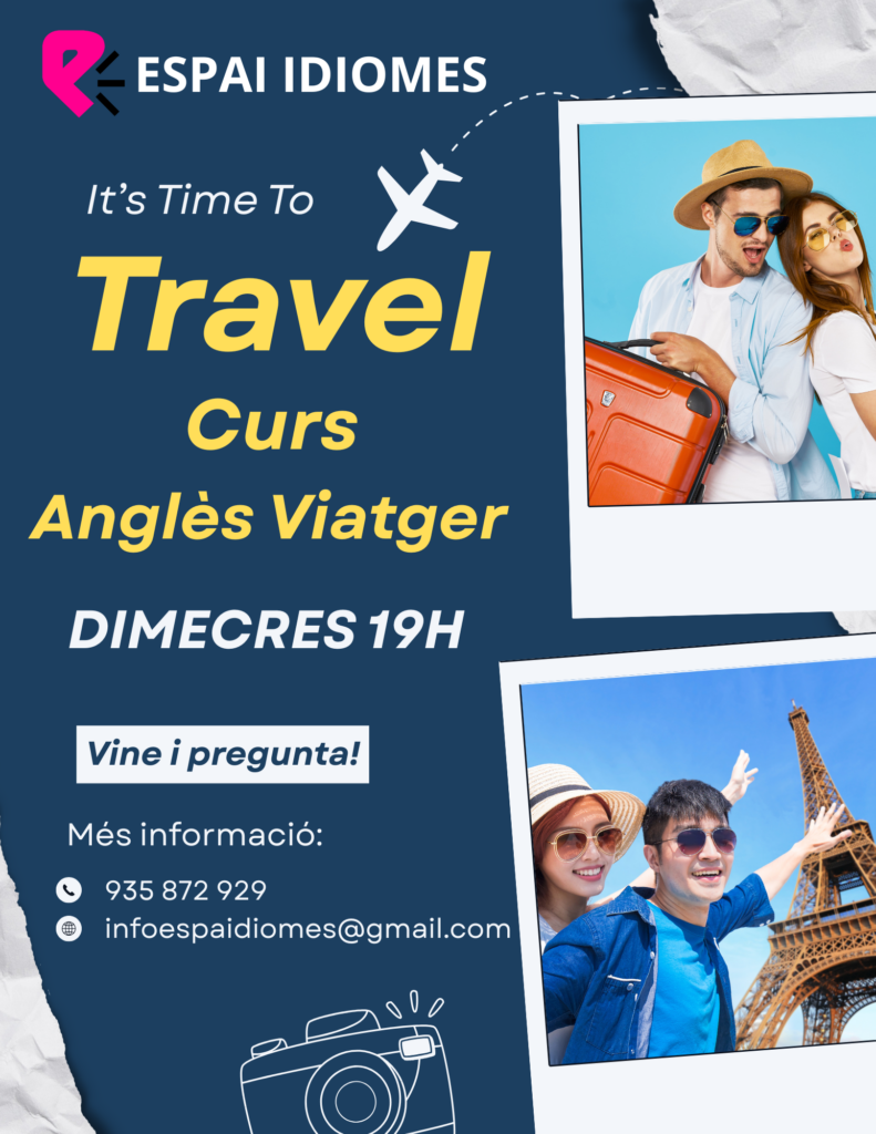 CURS ANGLÈS VIATGER